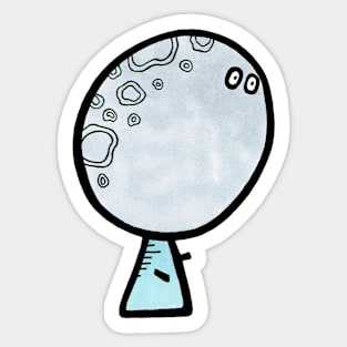 Mr. Moon Sticker